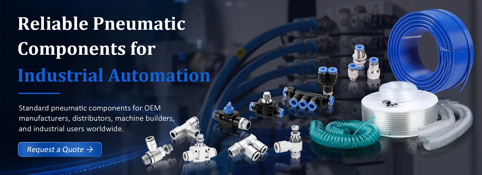 pneumatic tubing and fittings