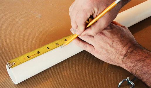 How to measure pipes and fittings