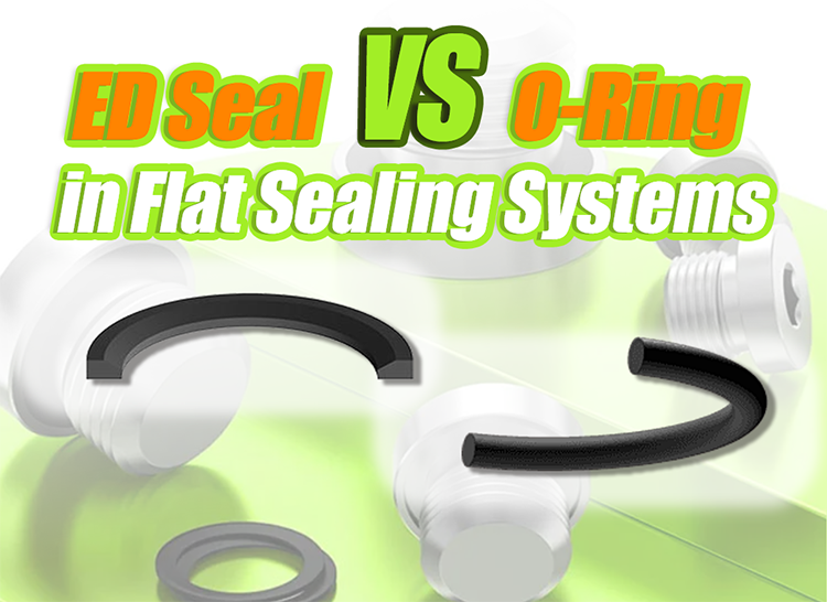 ED Seal vs O-Ring in Flat Sealing Systems: Which Delivers Better Sealing Performance