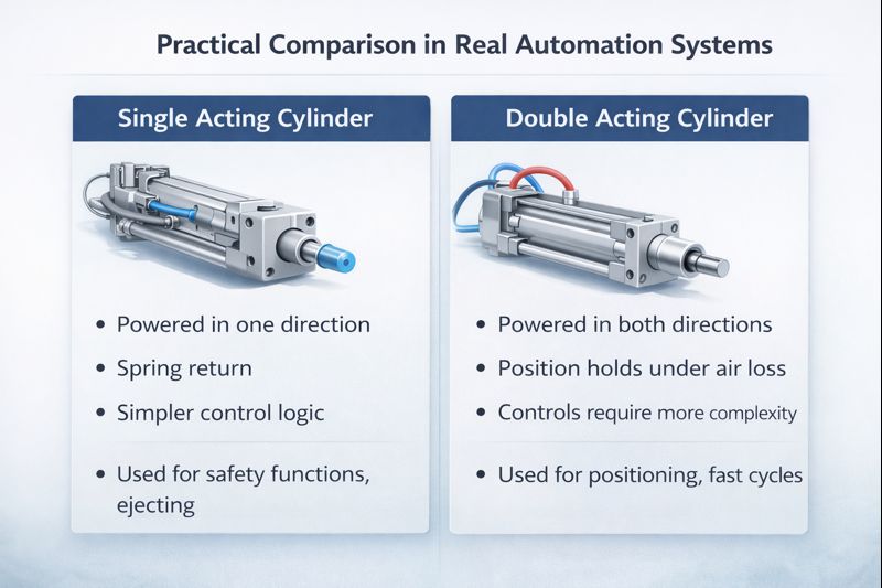 How Air Cylinders Are Actually Used in Industrial Automation Design