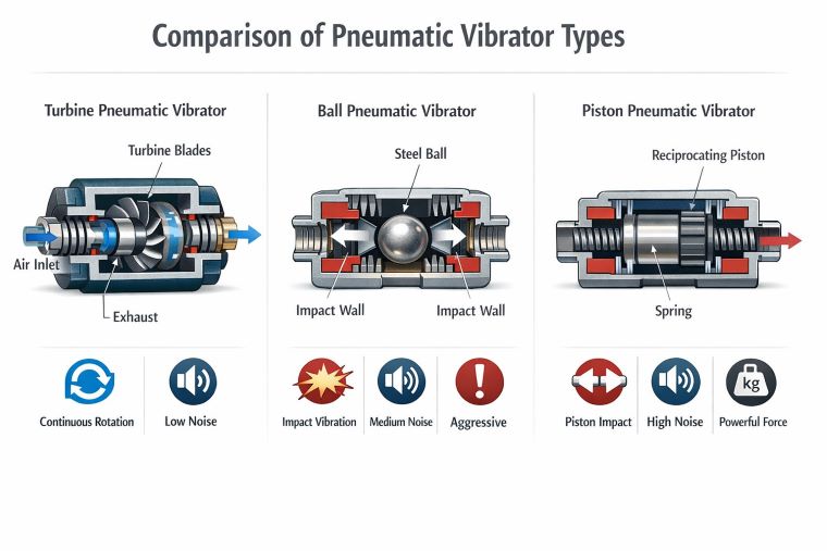 Analysis of the Structure and Application Advantages of the Turbine Pneumatic Vibrator