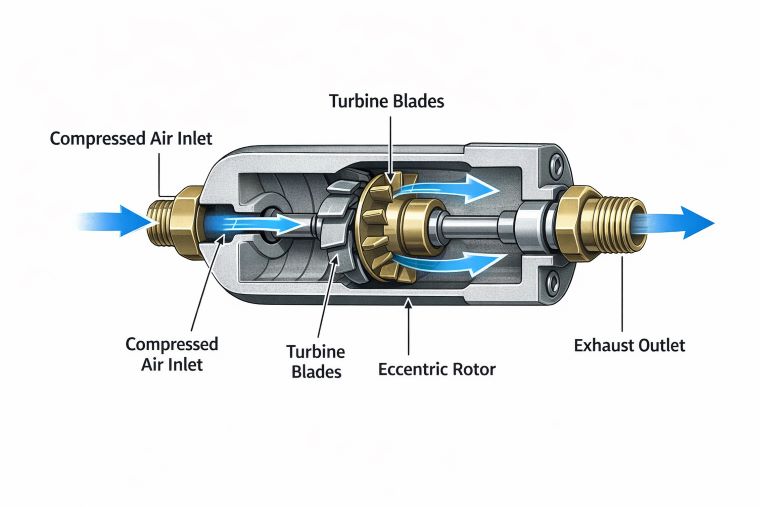 Analysis of the Structure and Application Advantages of the Turbine Pneumatic Vibrator