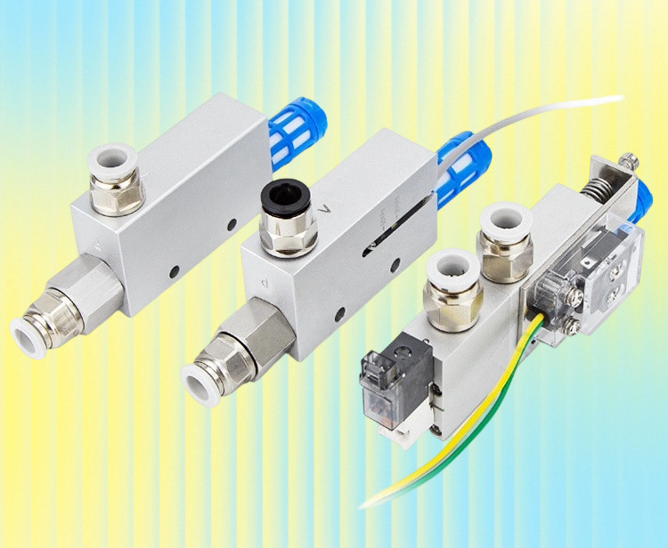 The principle and characteristics of vacuum generators