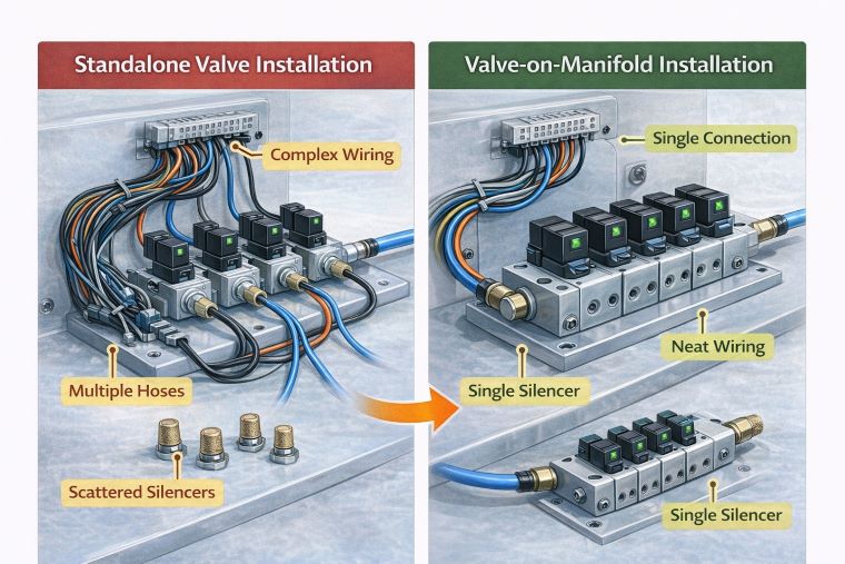 Pneumatic manifold: the silent conductor of the automation system