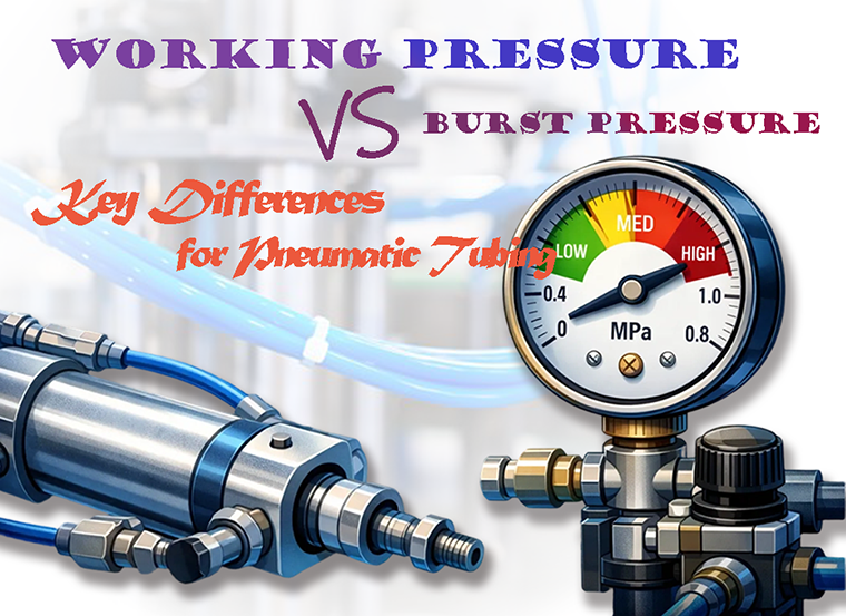 Air Hose Working Pressure vs Burst Pressure: Key Differences for Pneumatic Tubing