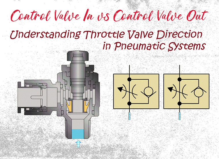 Control Valve In vs Control Valve Out: Understanding Throttle Valve Direction in Pneumatic Systems