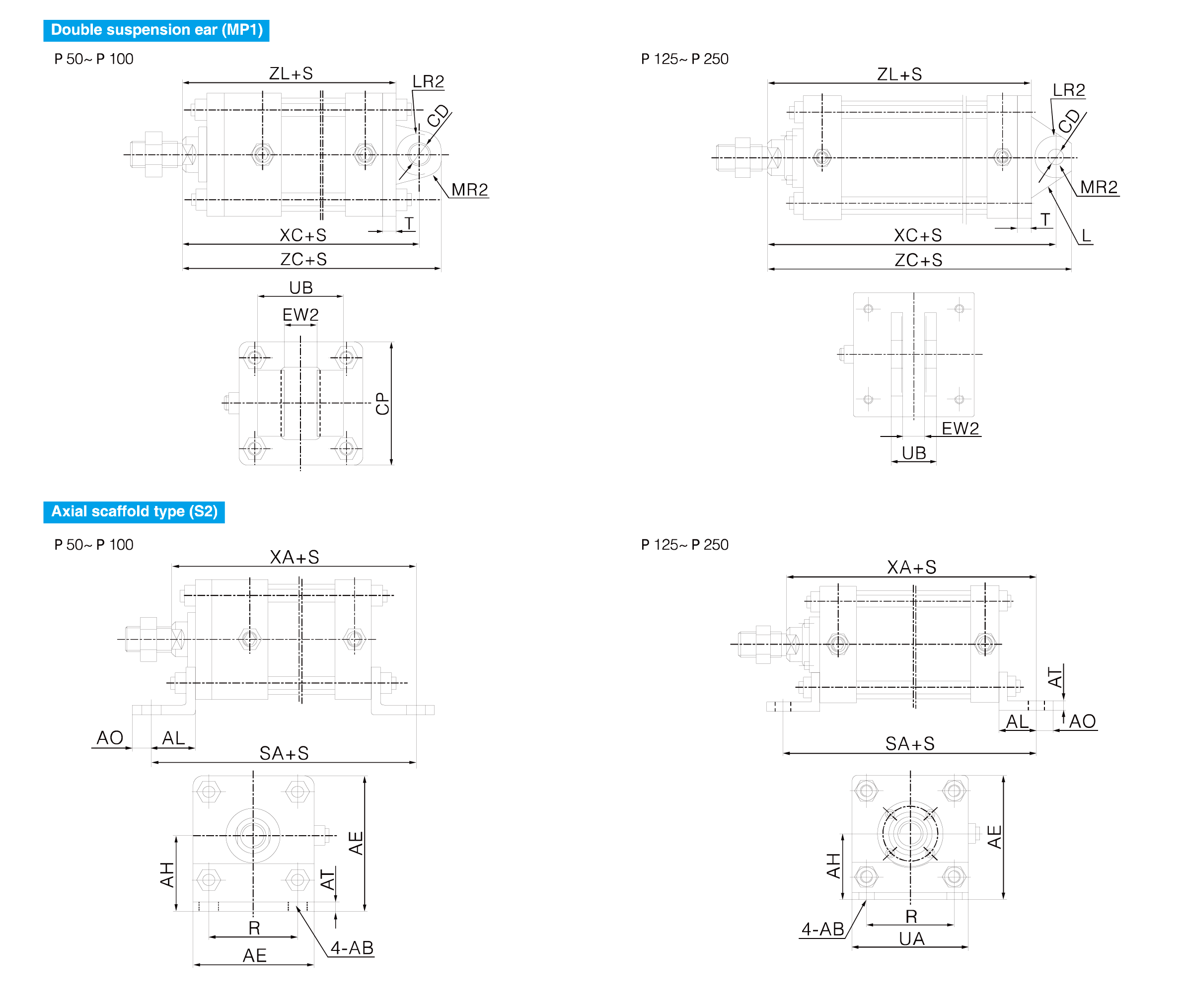 QGBZ Series Heavy Duty Cylinder