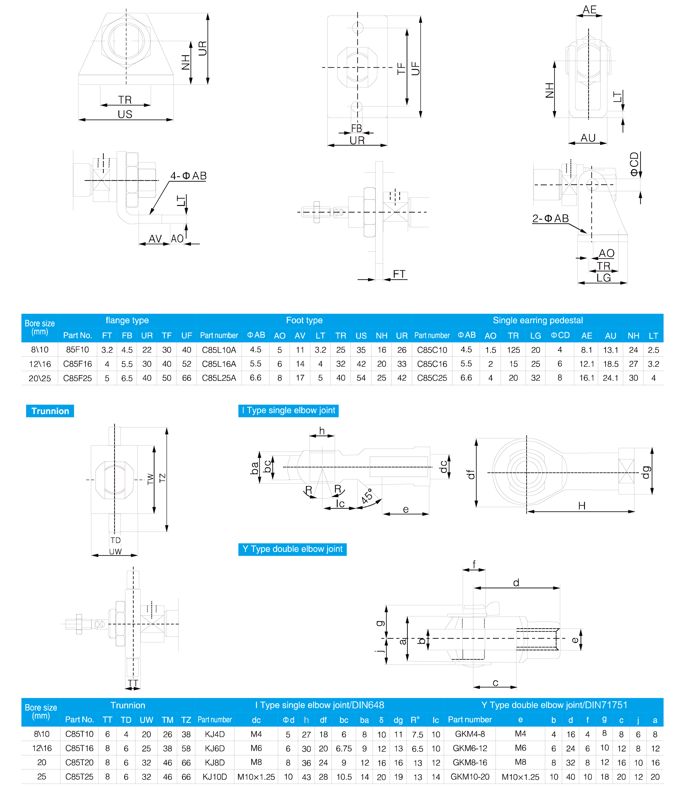 DSNU Series Stainless Steel Mini Cylinder