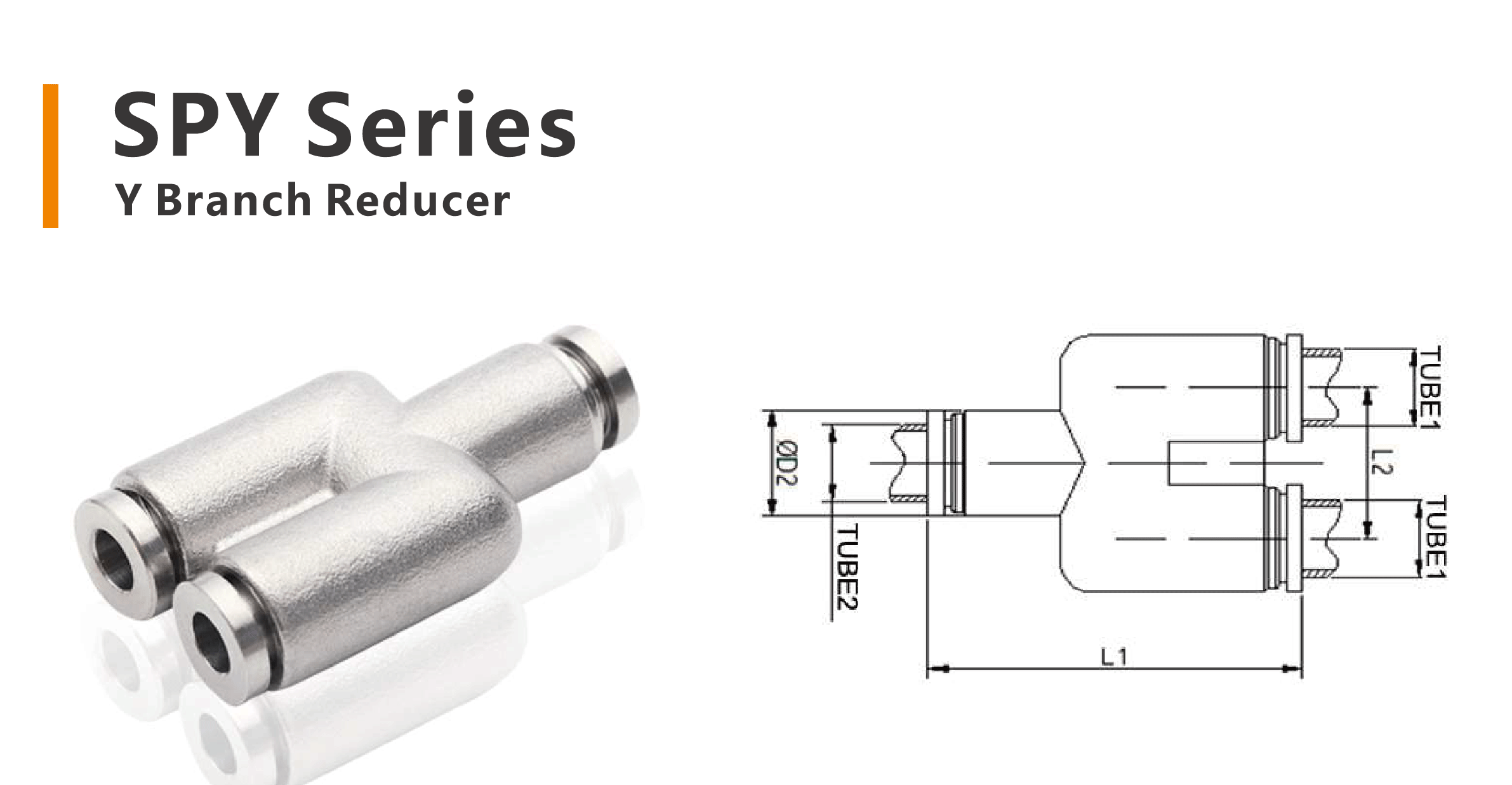 Y Branch Reducer