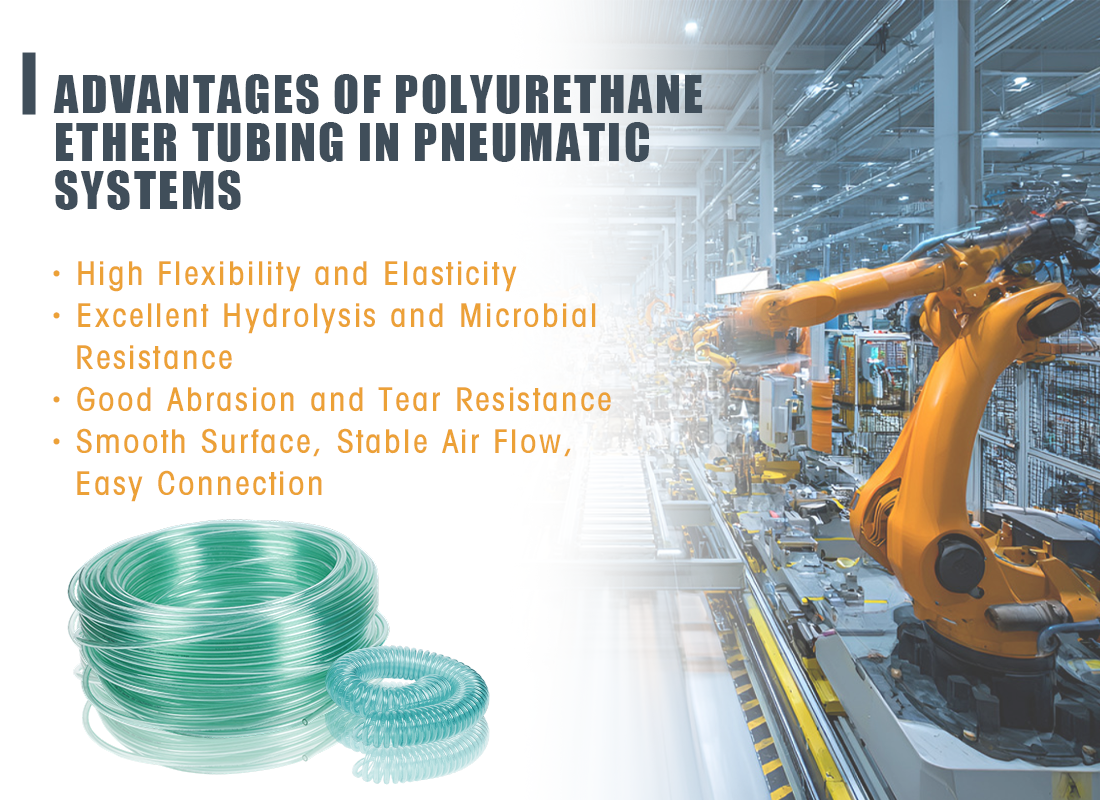 The Versatility of Polyurethane Ether Tubing in Pneumatic Systems The Versatility of Polyurethane Ether Tubing in Pneumatic Systems