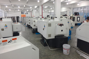 Pneumatic component machining at the Fangyi manufacturing facility Pneumatic component machining at the Fangyi manufacturing facility