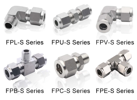 Stainless Steel Push-in Fittings – Ferrule-Type Compression Series