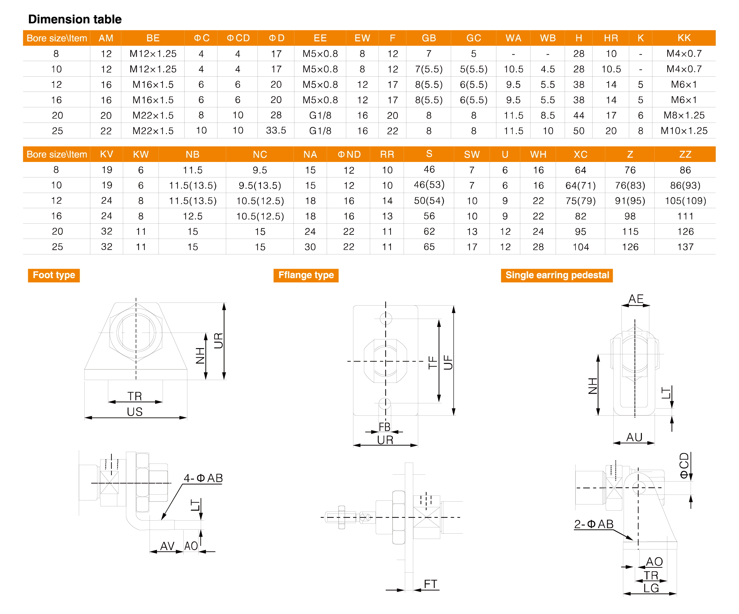 DSNU Series Stainless Steel Mini Cylinder