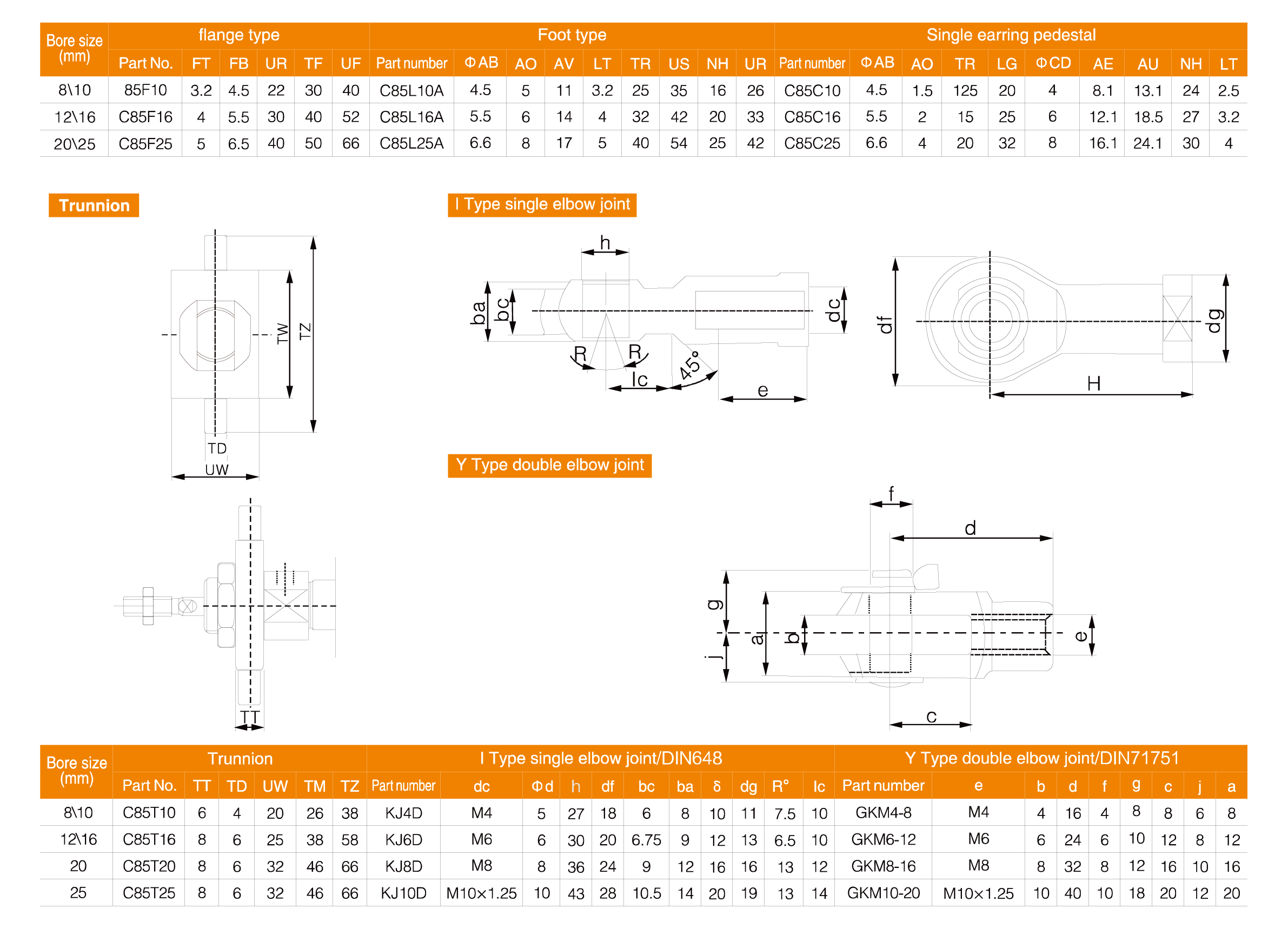 DSNU Series Stainless Steel Mini Cylinder