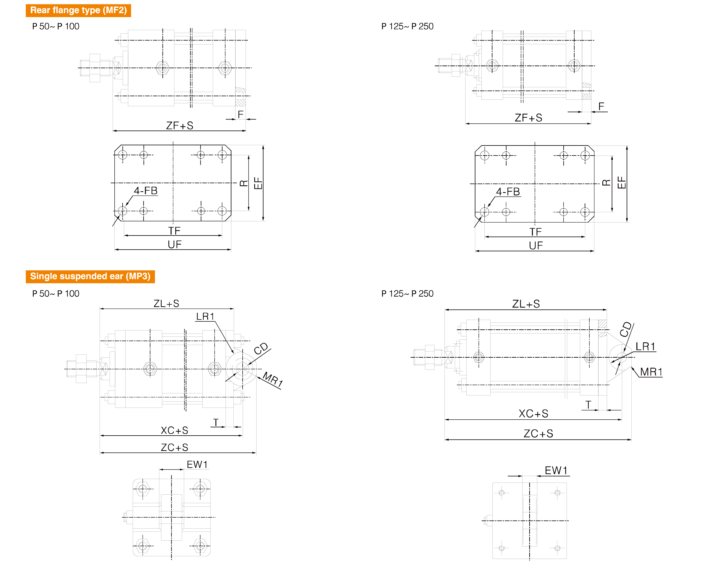 QGBZ Series Heavy Duty Cylinder QGBZ Series Heavy Duty Cylinder