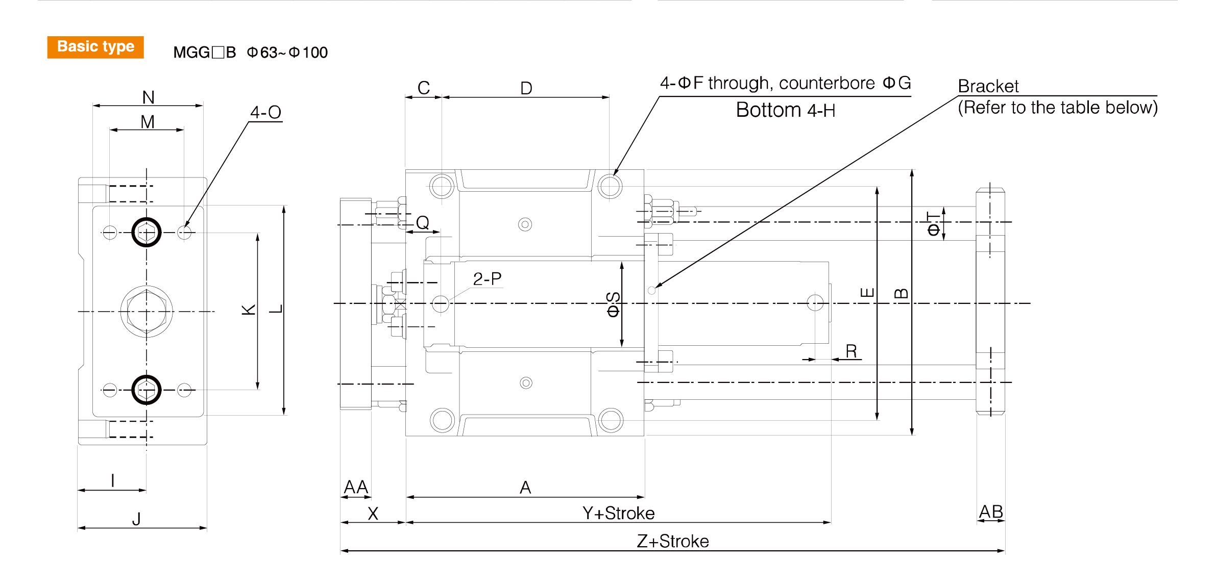 MGG Series Guide Cylinder MGG Series Guide Cylinder
