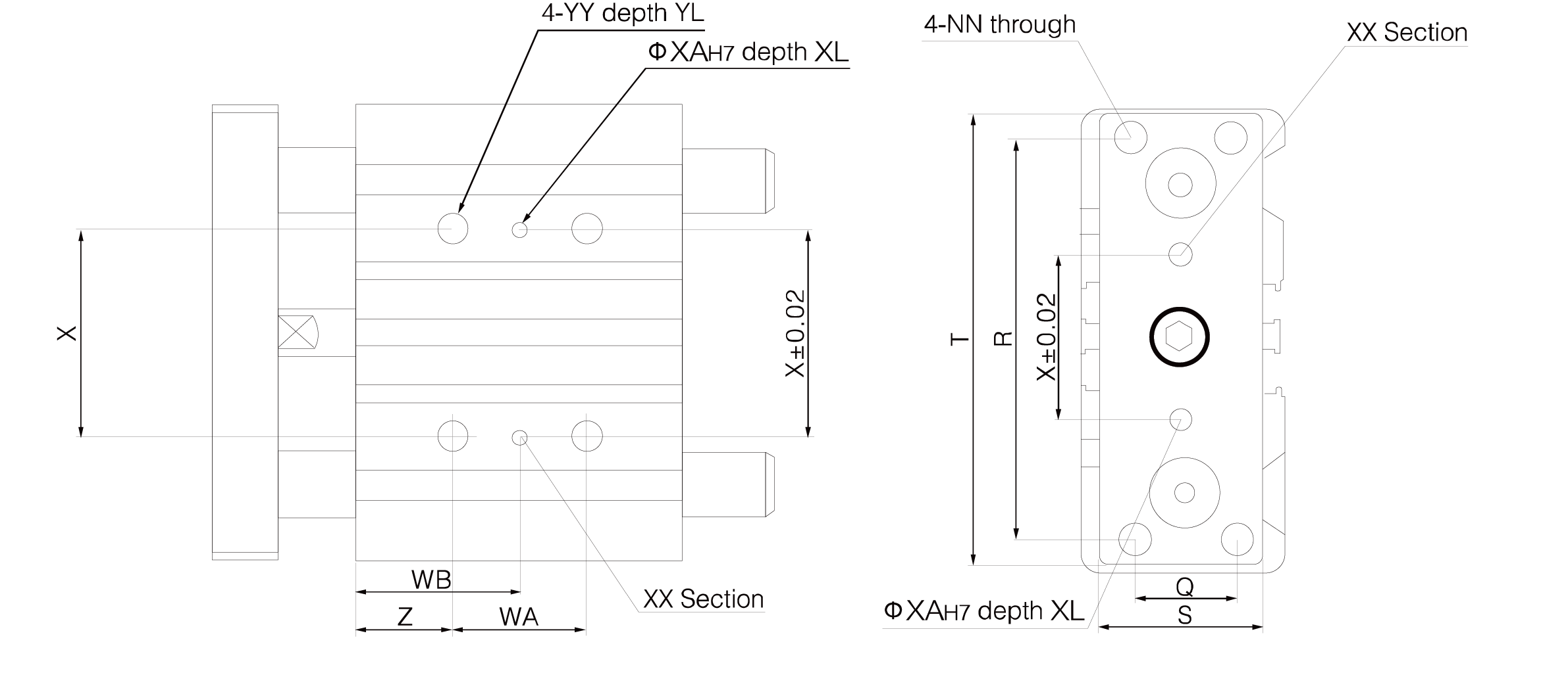 MGP Series Compact Guide Cylinder MGP Series Compact Guide Cylinder