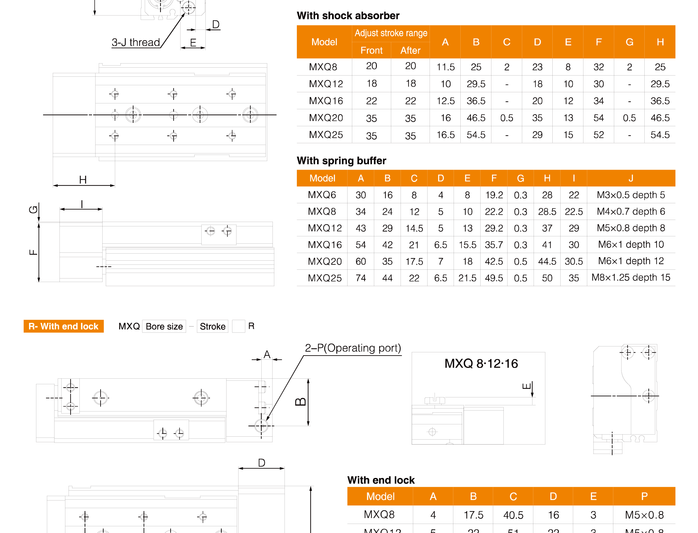 MXQ Series Air Slide Table