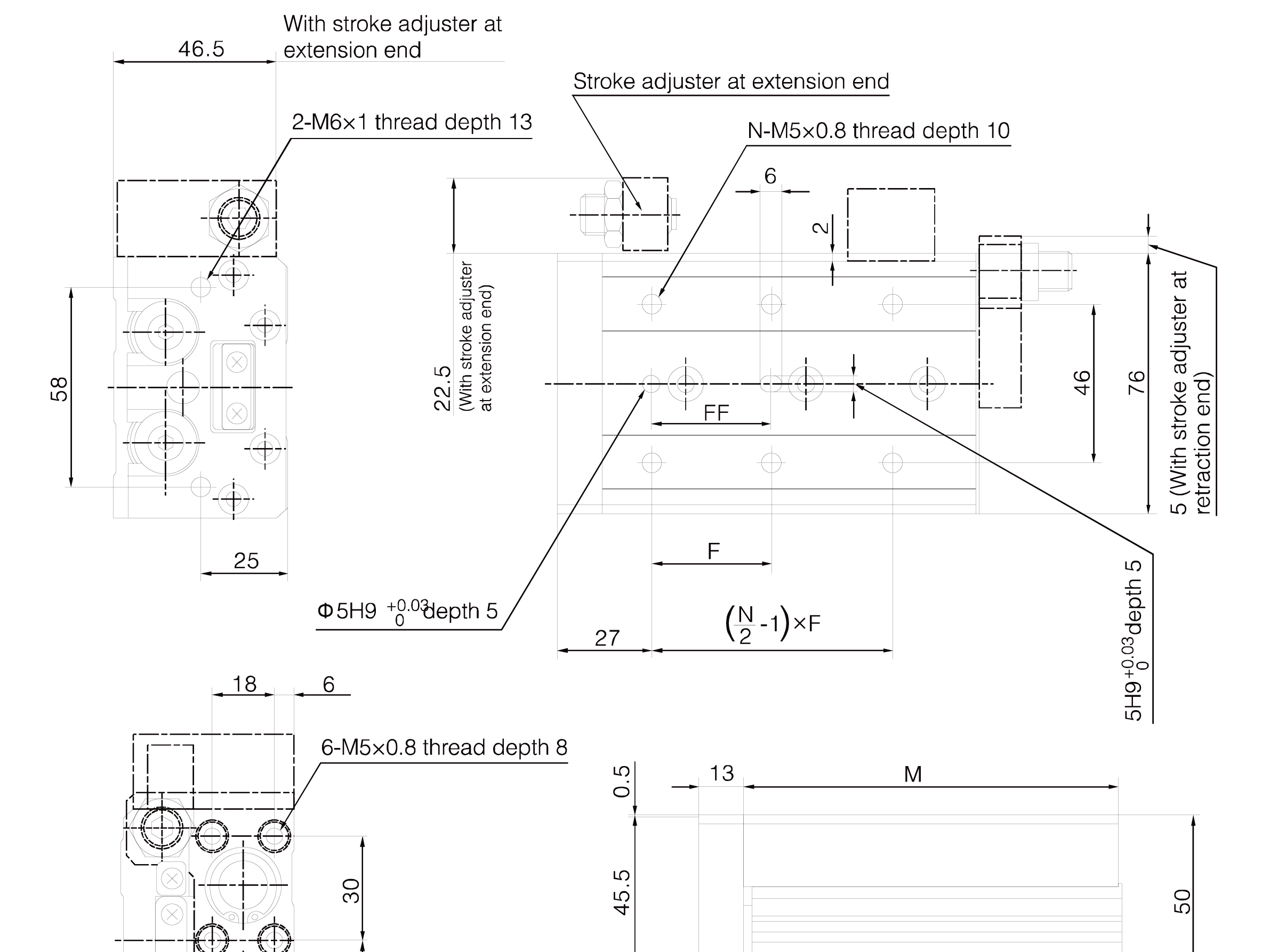 MXS Series Air Slide Table