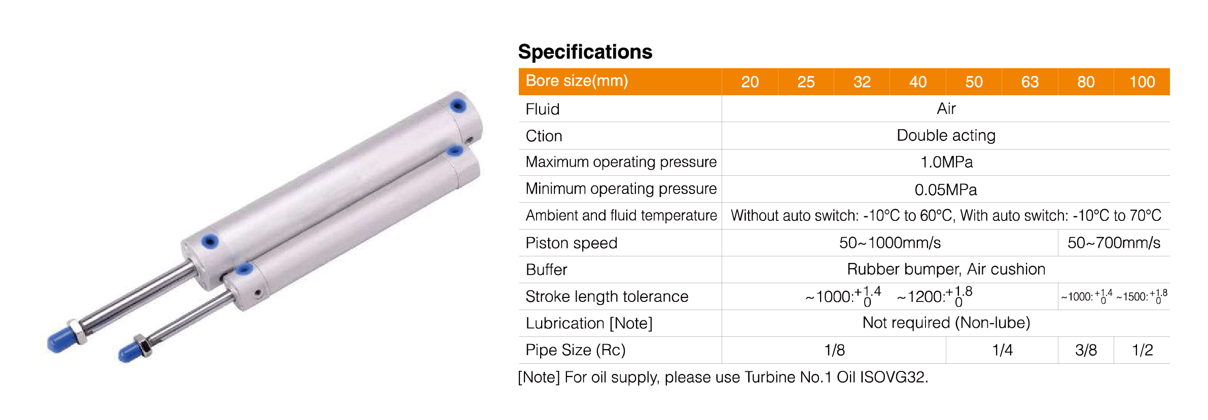CG1 Series Light Cylinder CG1 Series Light Cylinder