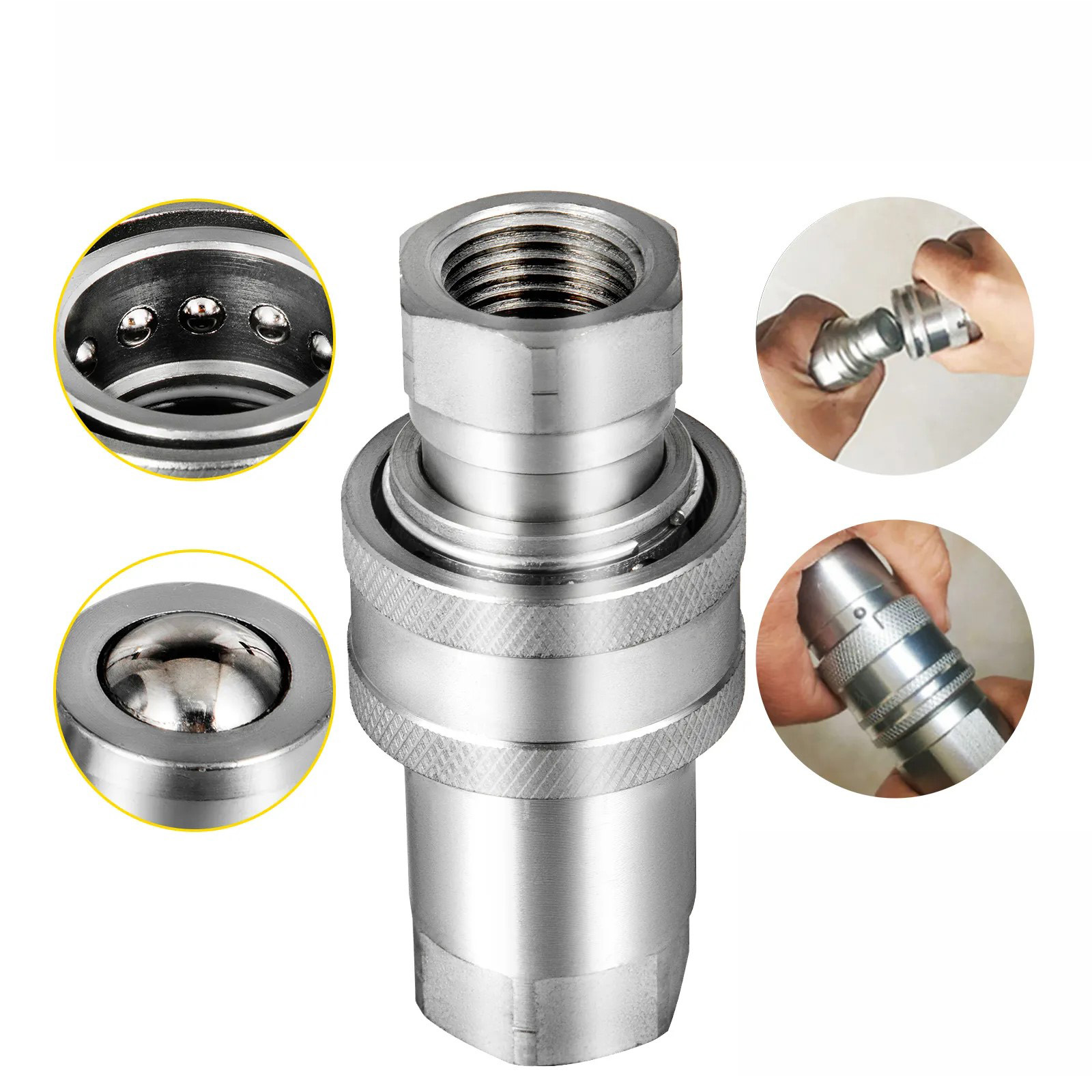 How to Install Hydraulic Quick Hose Fittings and Couplers