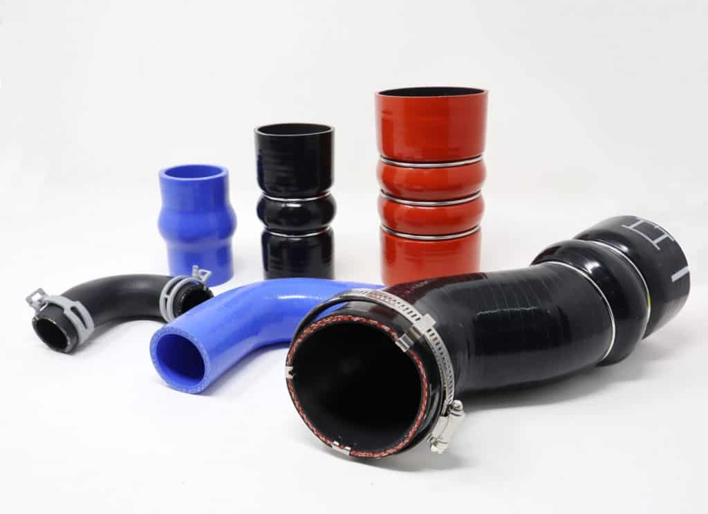 What are hoses and connectors, and what are three common types of connections?