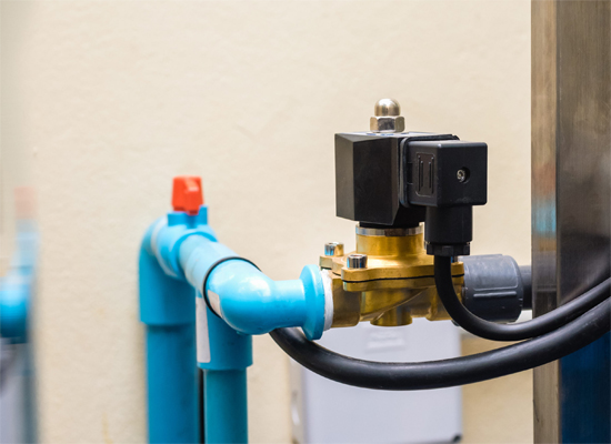 What is the difference between the working of solenoid valve and electric valve?