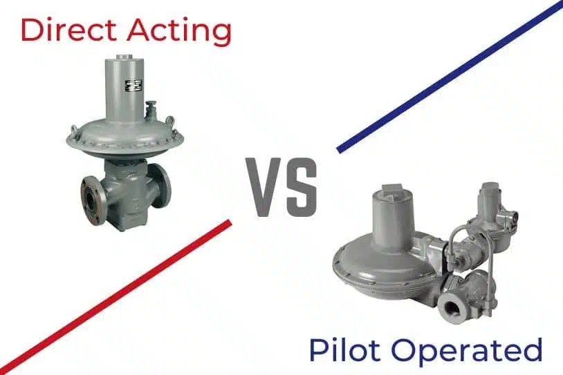 Two types of solenoid valves: direct-acting and pilot-operated