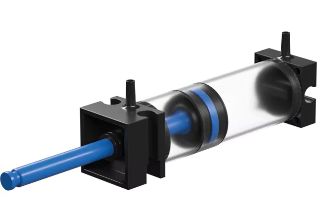 How mush air does a pneumatic cylinder use?