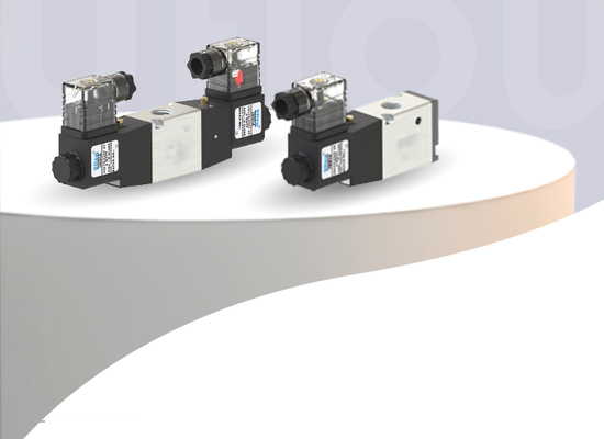 What is the difference between single and double solenoid valve?