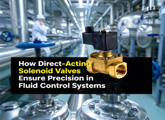 How Direct-Acting Solenoid Valves Ensure Precision in Fluid Control Systems
