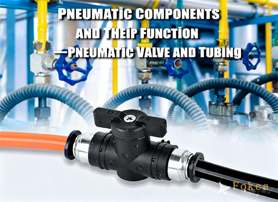 Pneumatic Components and Their Function —Pneumatic Valve and Tubing