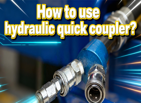 How to use hydraulic quick coupler?