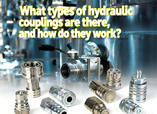 What types of hydraulic couplings are there, and how do they work?
