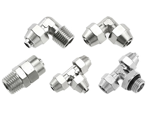 Nickel Plated Brass Push-in Fittings