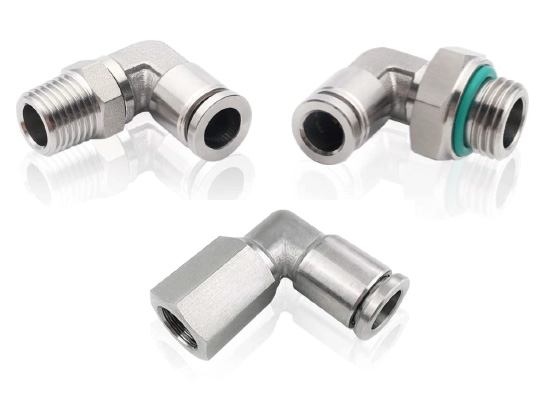 SPL, SPL-G & SPLF-G Series Stainless Steel Push-in Fittings