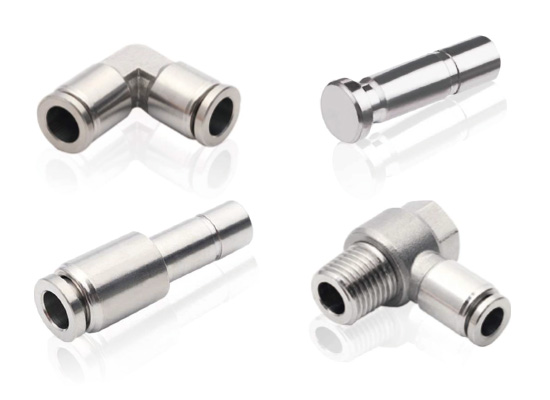 SPV, SPP ,SPJ & SPH Series Stainless Steel Push-in Fittings