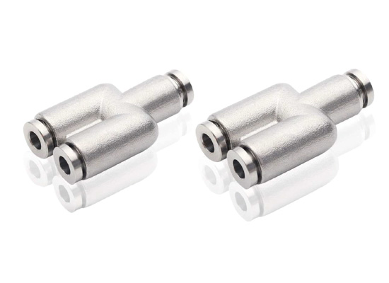 SPY Series Stainless Steel Push-in Fittings