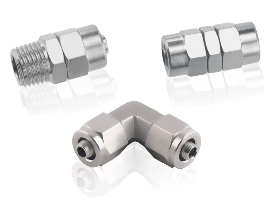 Stainless Steel Rapid Screw Fittings RPC-S, RPU-S & RPV-S Series