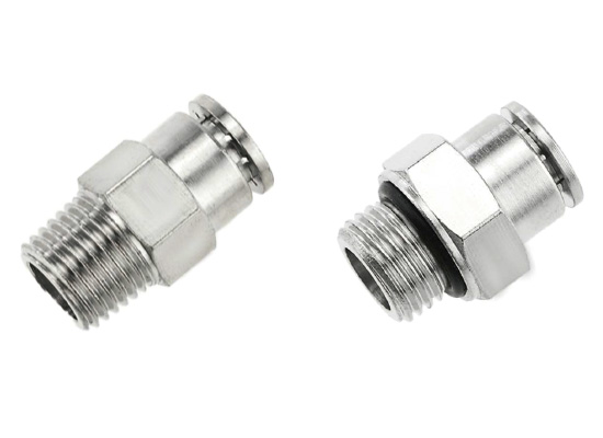 Full Brass Nickel-Plated Push-in Fittings BPC Series & BPC-G Series