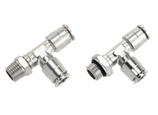 BPD Series & BPD-G Series Full Brass Nickel-Plated Push-in Fittings