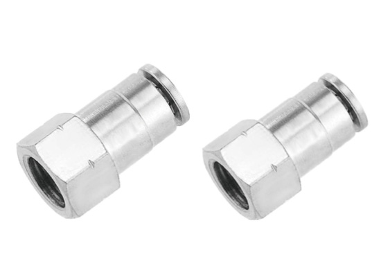 BPCF Series & BPCF-G Series Full Brass Nickel-Plated Push-in Fittings
