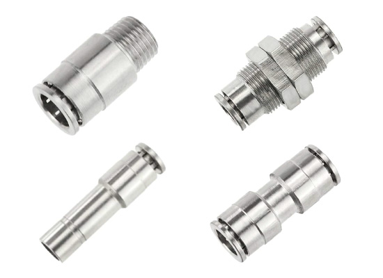 Full Brass Nickel Plated Push-in Fittings – BPOC, BPM, BPGJ & BPU Series