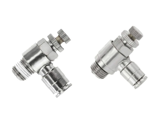 BSC & BSC-G Series Full Brass Nickel Plated Push-in Fittings