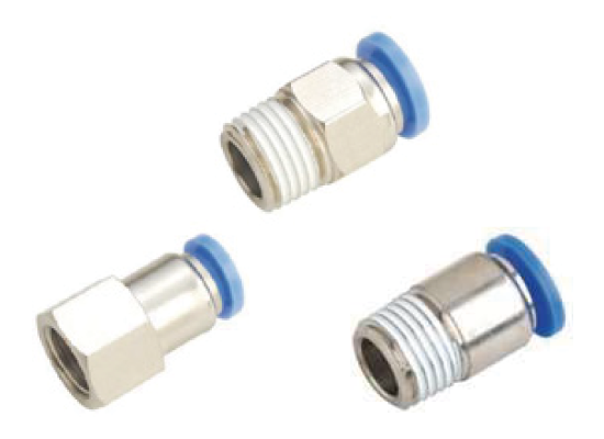 PC, PCF & POC Series Push-in Fittings