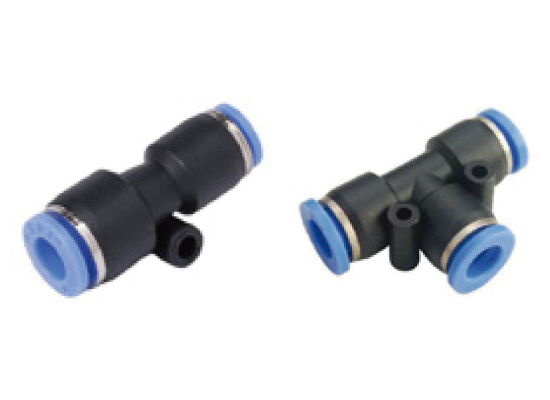 PG & PGE Series Pneumatic Push-in Union Fittings